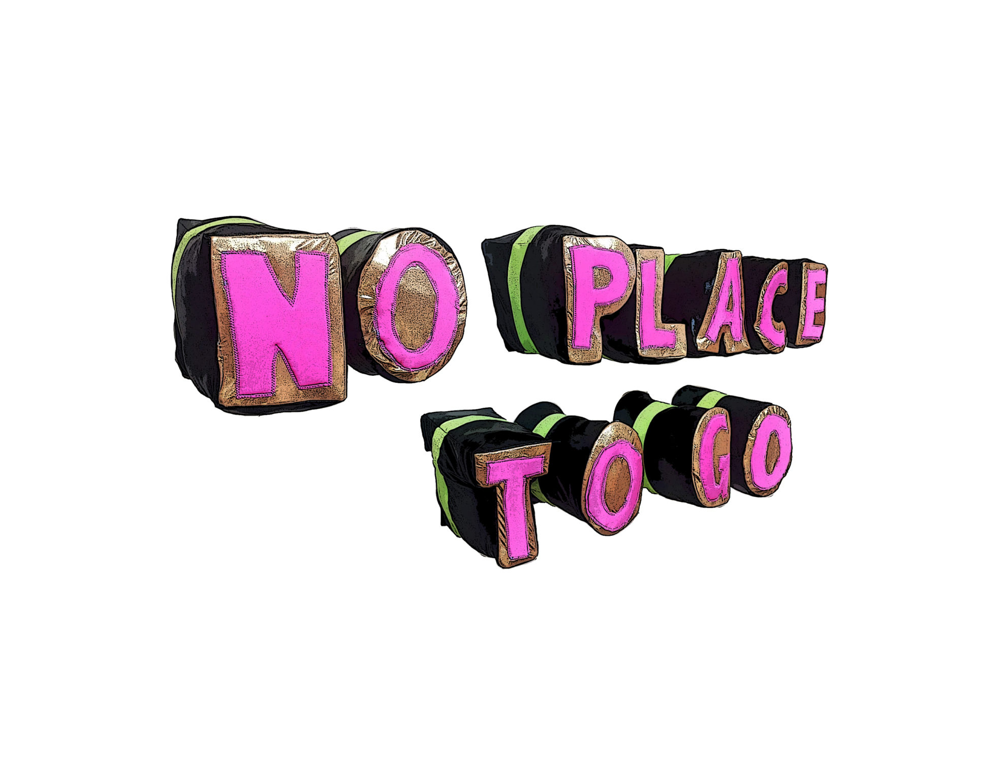 No Place to Go Logo
