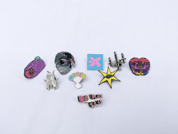 Set Of 9 Pins